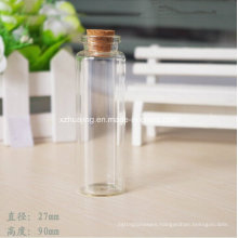 30ml Round Glass Tube with Cork